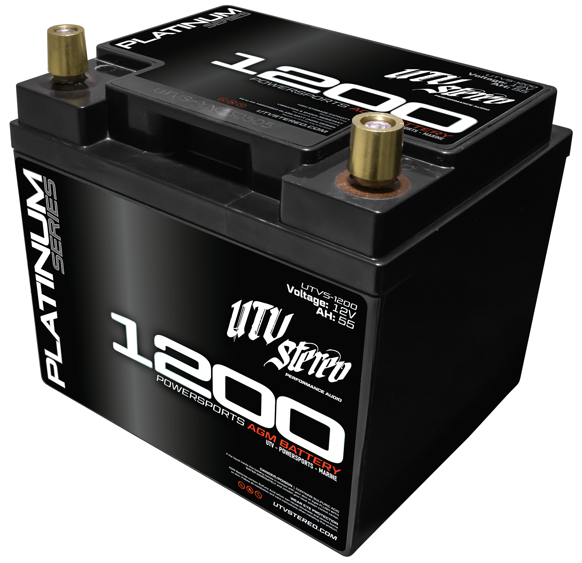 Platinum Series AGM 1200 Battery | UTVS-1200