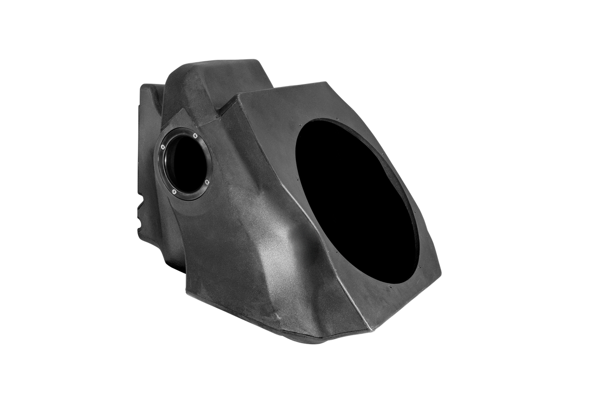 UTV Stereo black molded plastic subwoofer enclosure