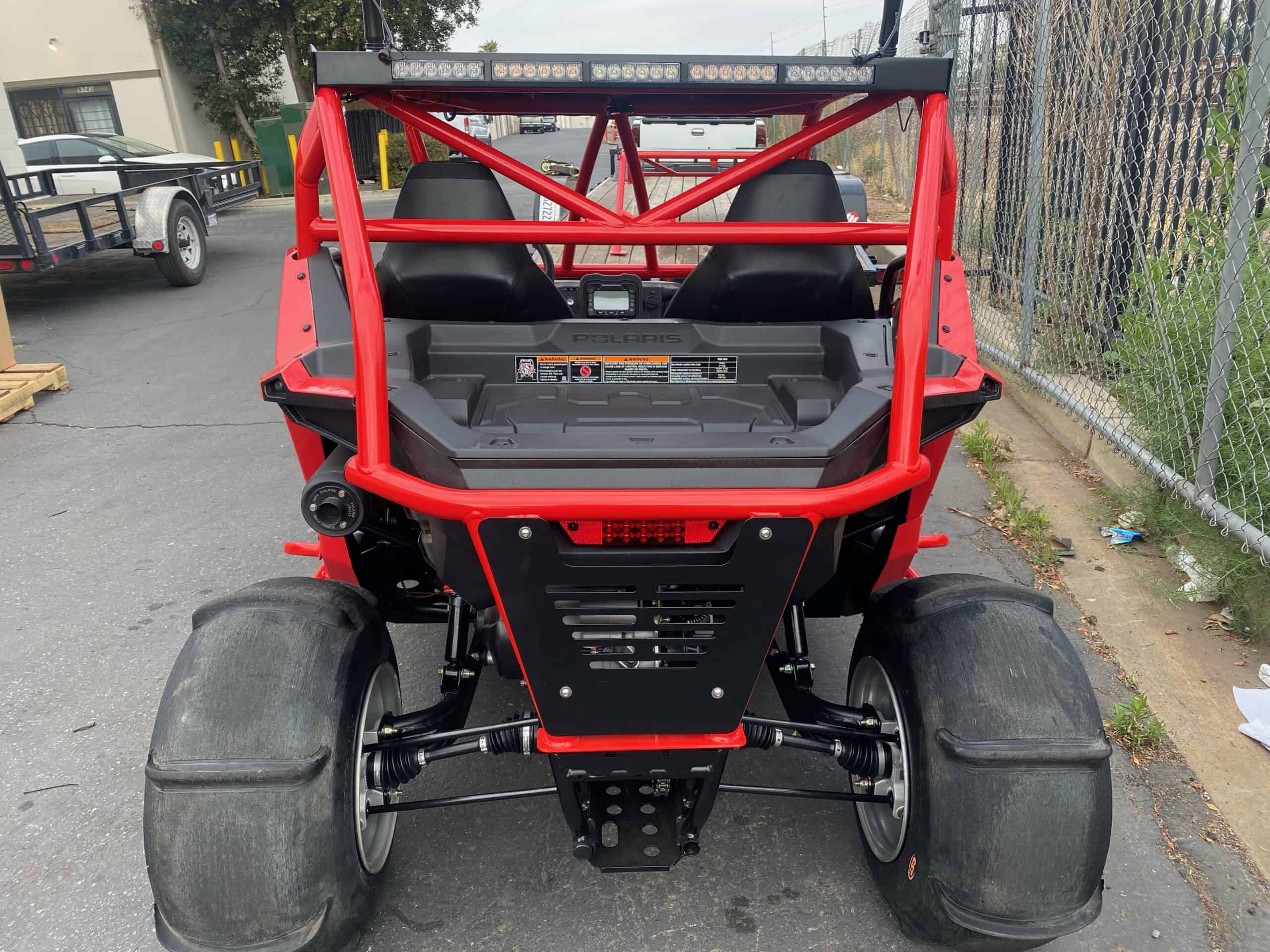 TFBB RZR 200 Rear Wing & Lights