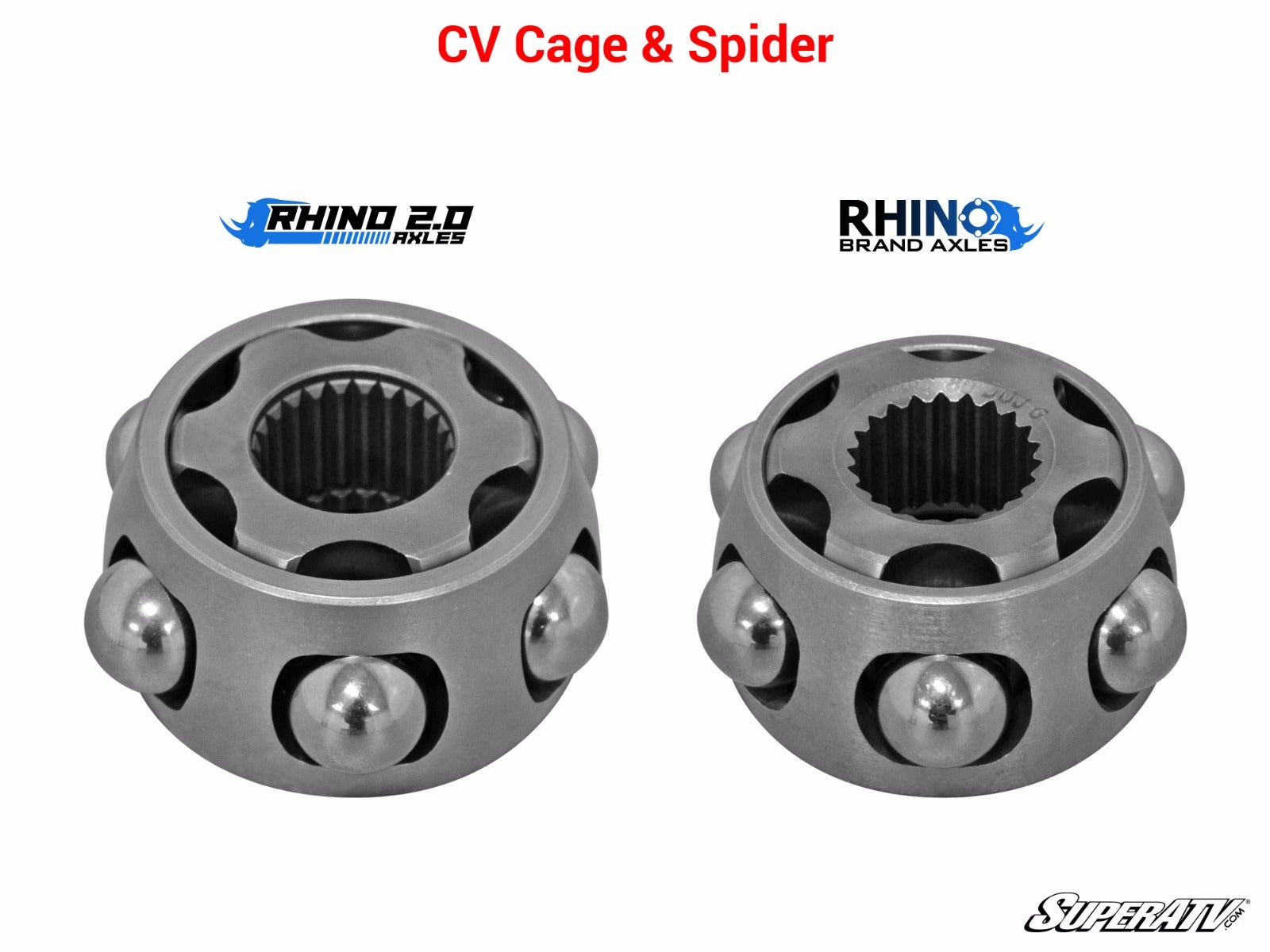 Polaris RZR XP Turbo Heavy-Duty Axle - Rhino 2.0