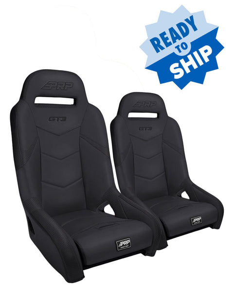 PRP Honda Talon GT3 Suspension Seats Kit (Pair) - Black