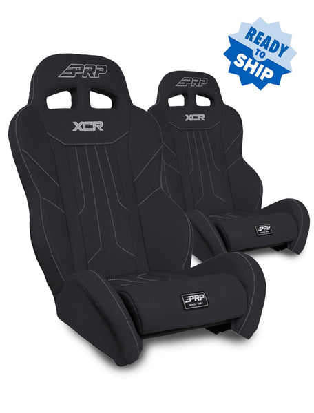 PRP Honda Talon XCR Suspension Seats Kit (Pair) - Black