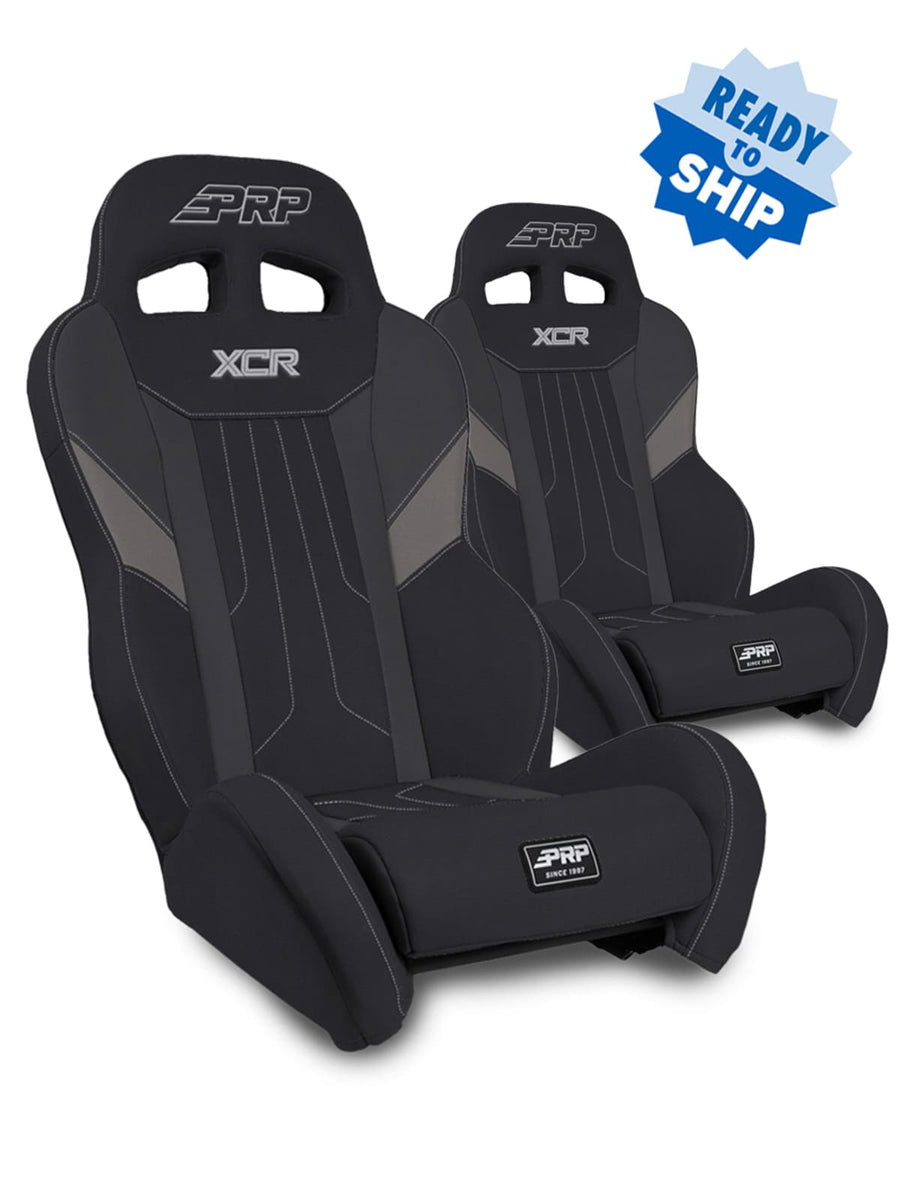 PRP Honda Talon XCR Suspension Seats Kit (Pair) - Black & Gray