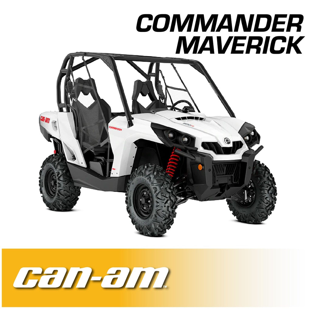 Can-Am Commander and Late Model Maverick Complete Communication Kit with Intercom and 2-Way Radio - Dash Mount