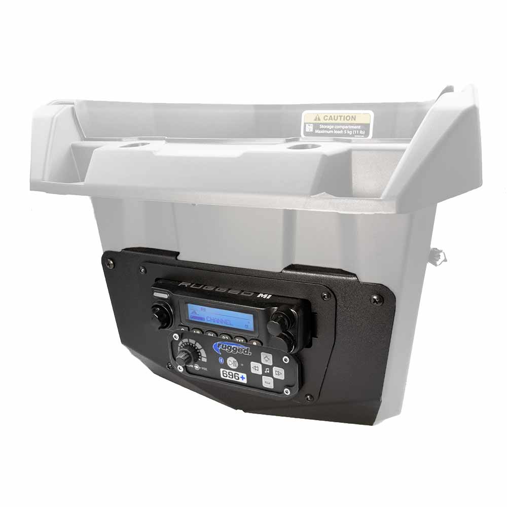 Can-Am Commander and Maverick Complete Communication Kit with Intercom and 2-Way Radio - Glove Box Mount