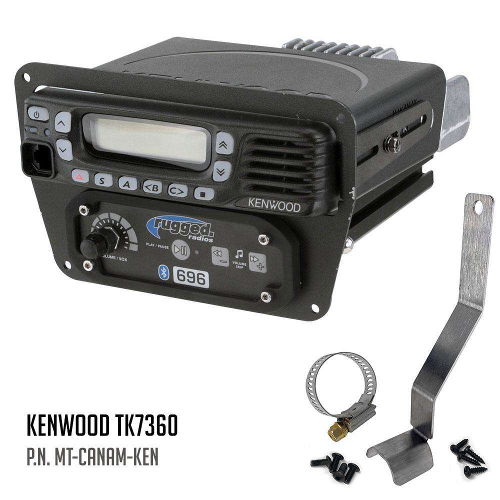 Can-Am Commander Intercom and Radio Mount