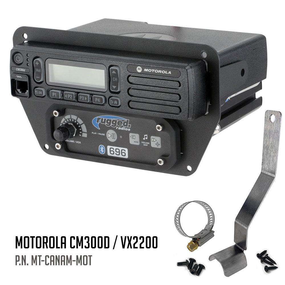 Can-Am Commander Intercom and Radio Mount