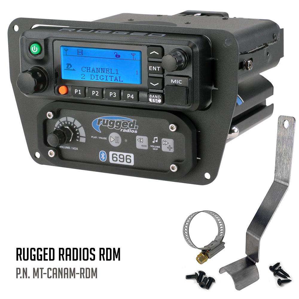 Can-Am Commander Intercom and Radio Mount