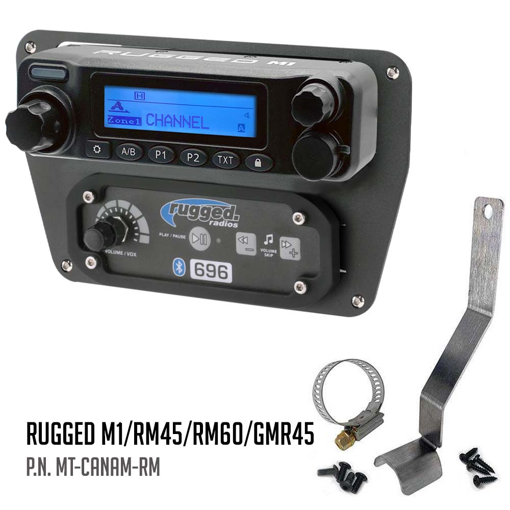 Can-Am Commander Intercom and Radio Mount