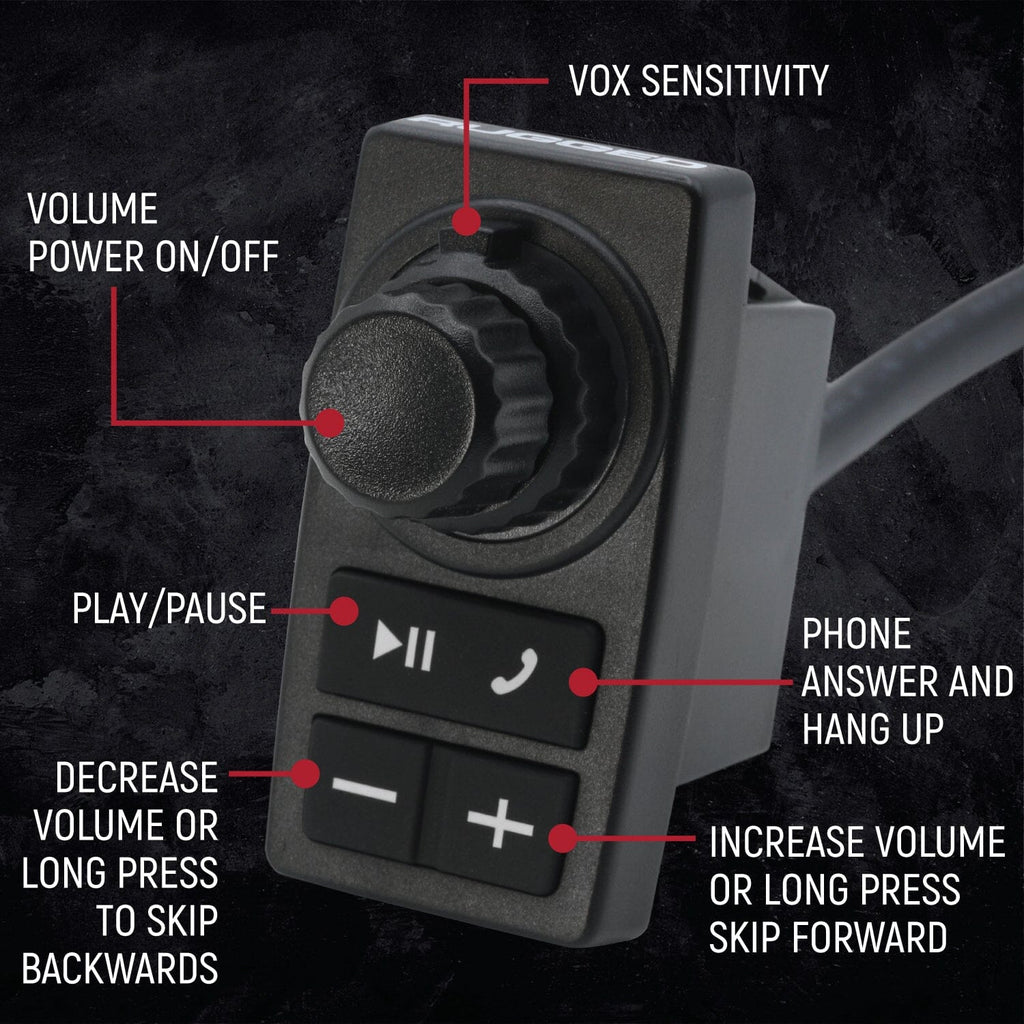 Polaris RZR XP Complete Communication Kit with Rocker Switch Intercom and 2-Way Radio