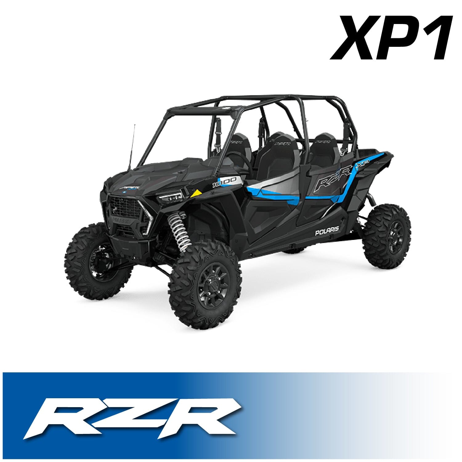 Polaris RZR XP 1000 Complete Communication Kit with Intercom and 2-Way Radio