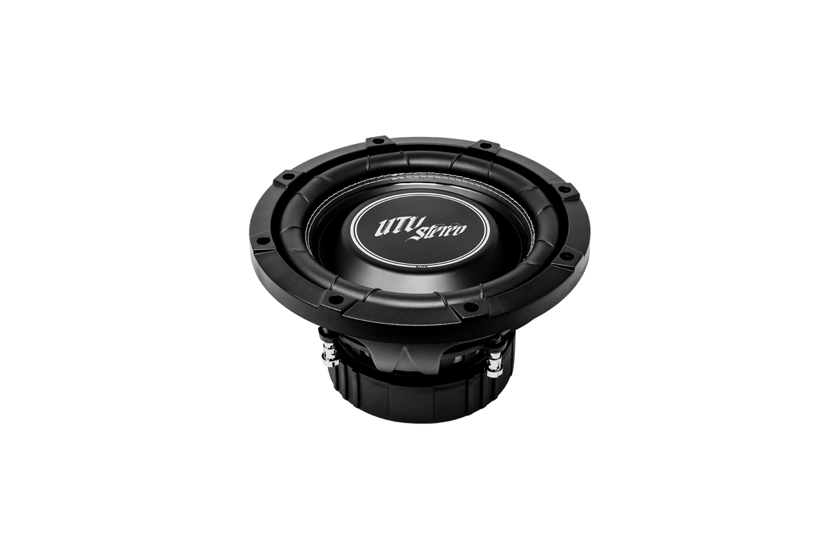 UTV Stereo Elite series black subwoofer speaker