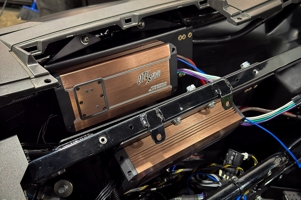 KawasakiÂ® Teryx H2 Firewall Amplifier Mount | UTVS-H2-AMPMT-FW