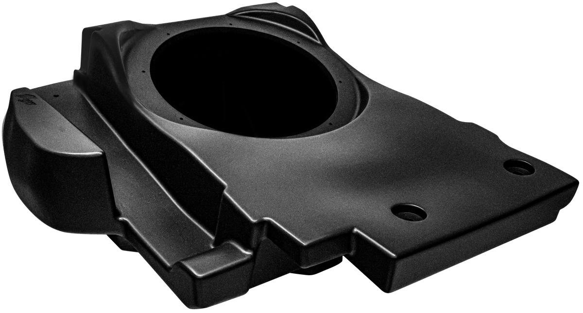 UTV Stereo black molded plastic subwoofer enclosure