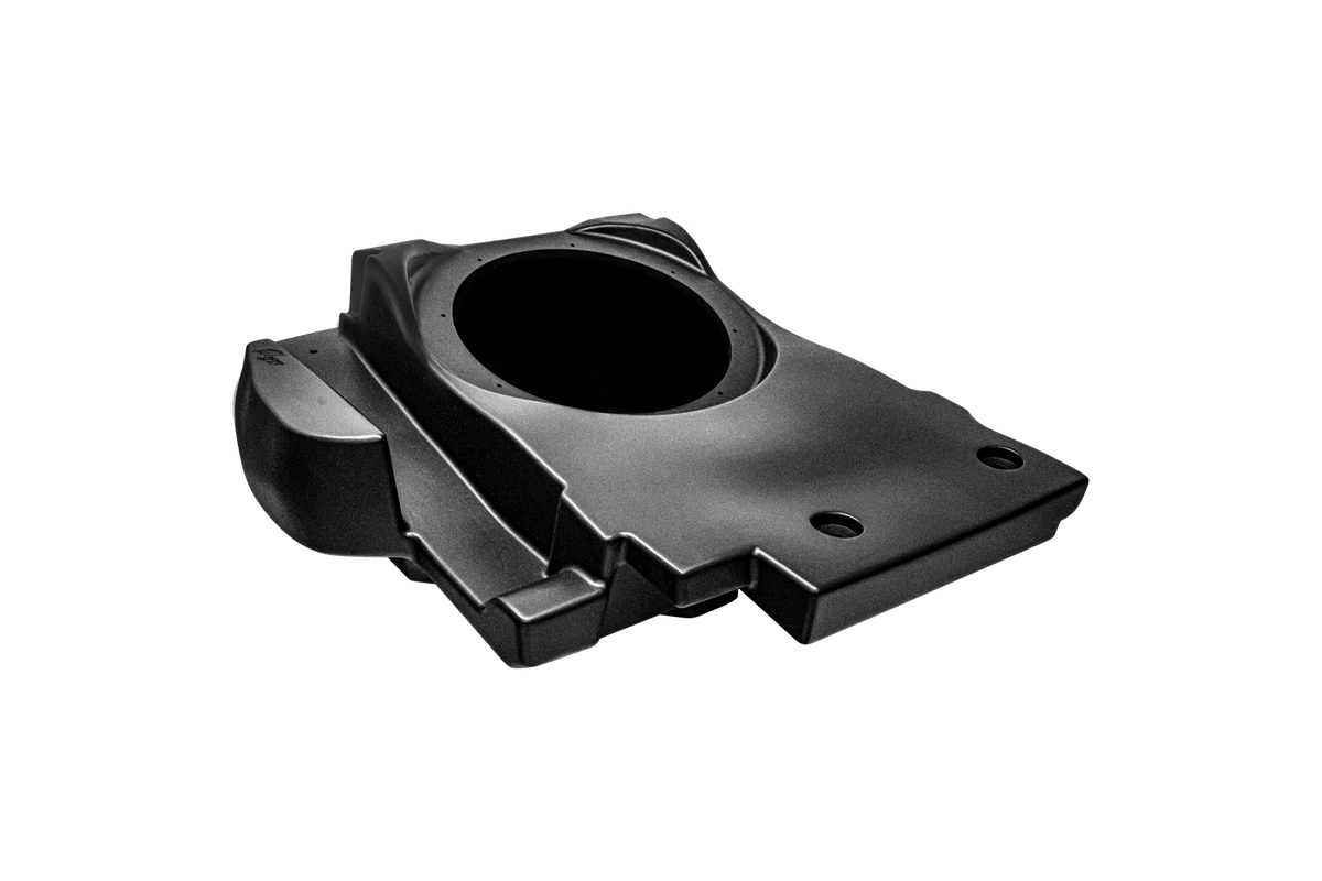 UTV Stereo black molded plastic subwoofer enclosure