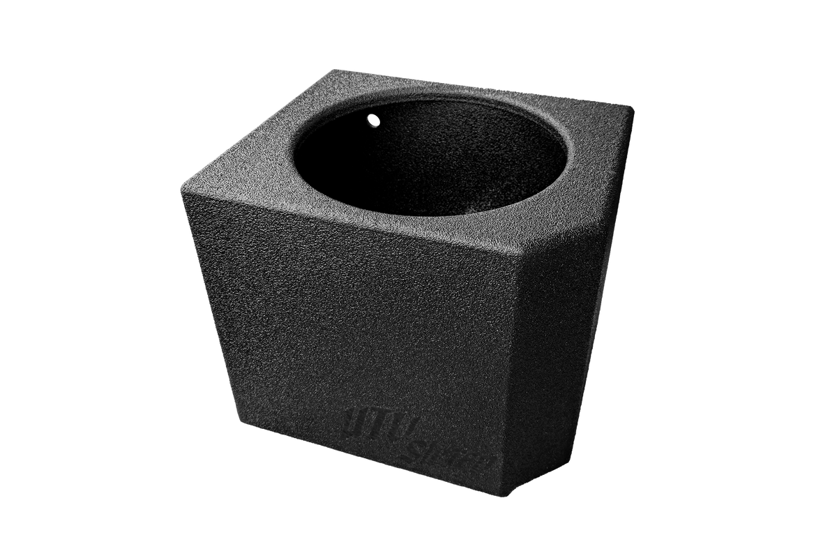 Black textured UTV Stereo speaker pod enclosure