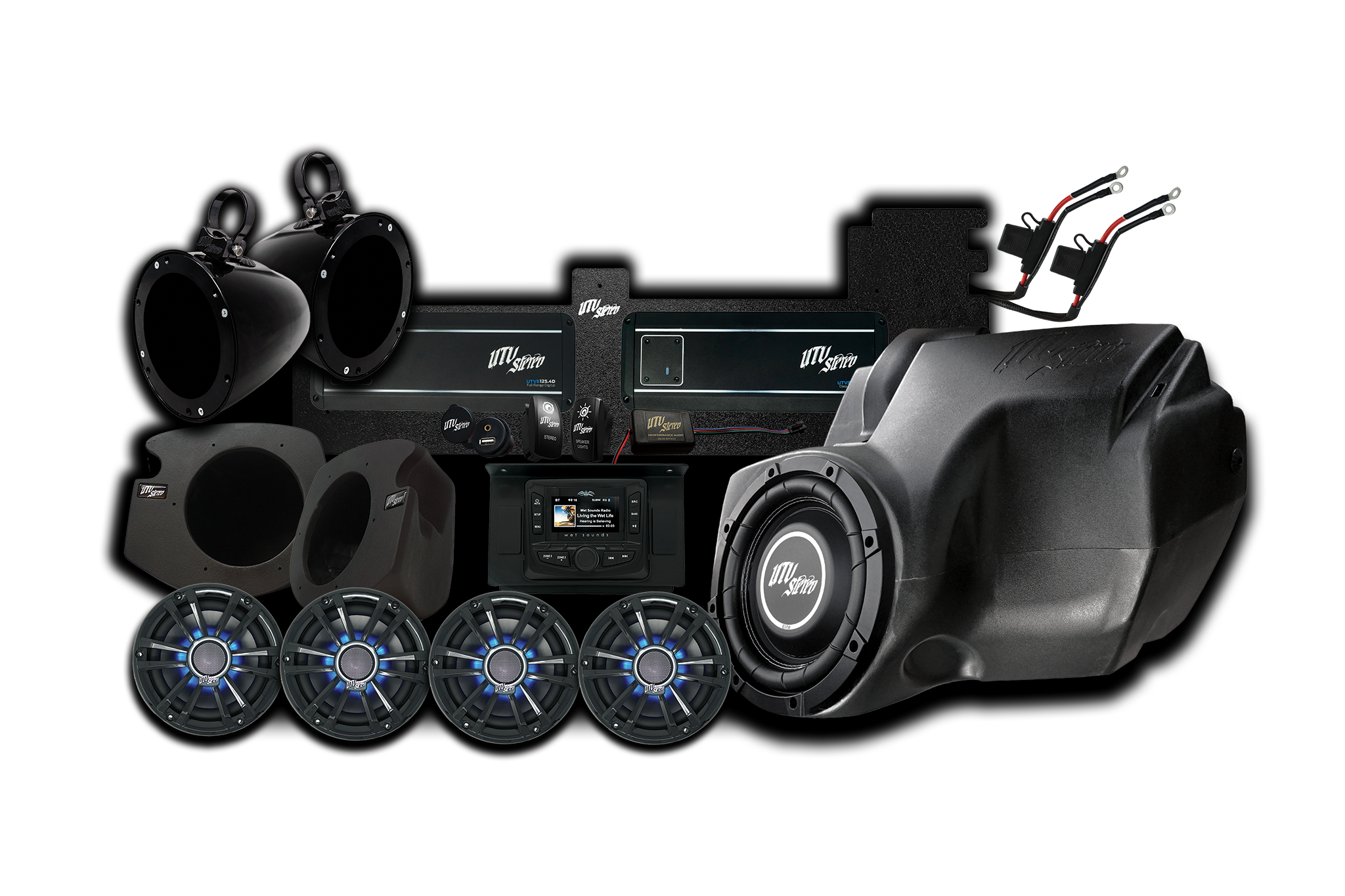 RZR® Signature Series Stage 7 Stereo Kit | UTVS-RZR-S7-S