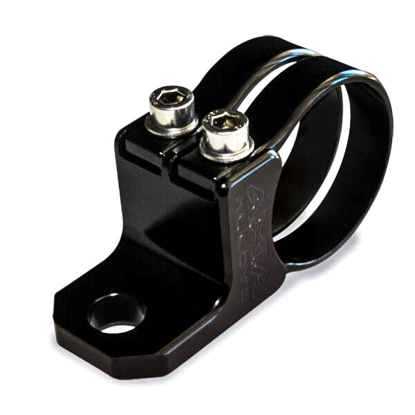 Horizontal Whip Mount .5" Blac 2 Clamps Needed